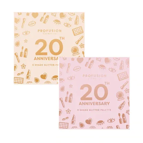 20th Anniversary Pressed Glitter Palette
