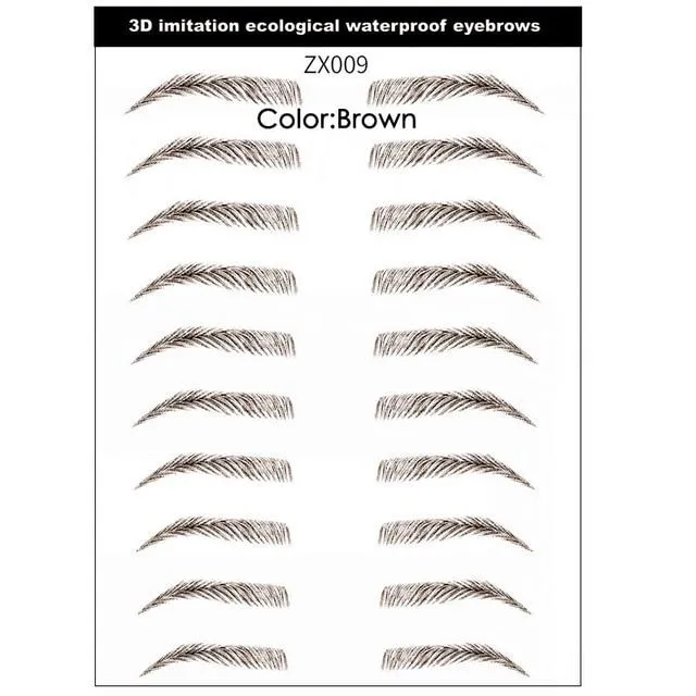 4D WATERPROOF LASTING EYEBROW TATTOO STICKER