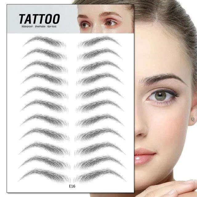 4D WATERPROOF LASTING EYEBROW TATTOO STICKER