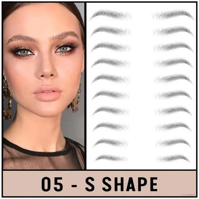 4D WATERPROOF LASTING EYEBROW TATTOO STICKER