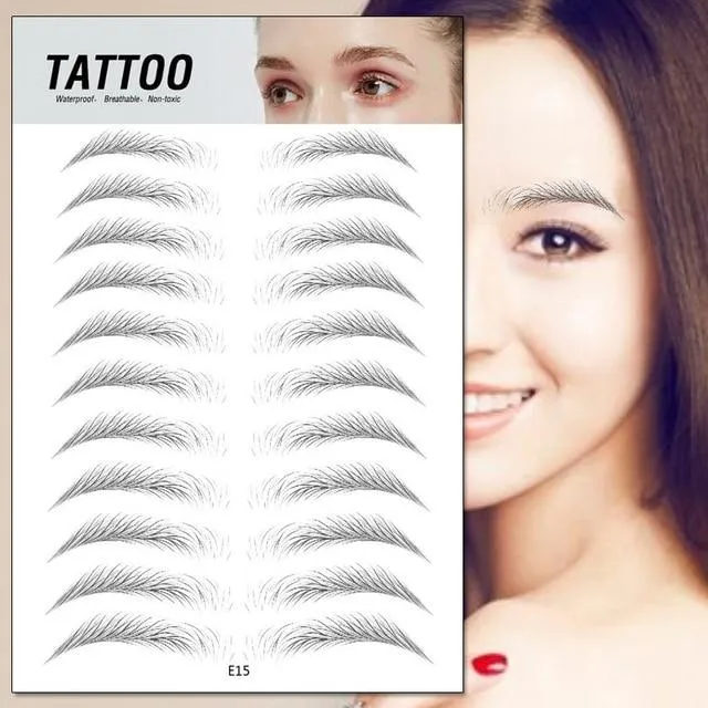 4D WATERPROOF LASTING EYEBROW TATTOO STICKER
