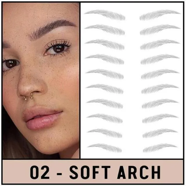 4D WATERPROOF LASTING EYEBROW TATTOO STICKER