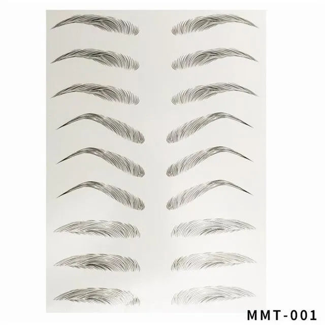 4D WATERPROOF LASTING EYEBROW TATTOO STICKER