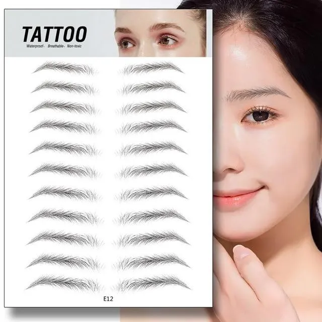 4D WATERPROOF LASTING EYEBROW TATTOO STICKER