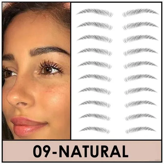 4D WATERPROOF LASTING EYEBROW TATTOO STICKER