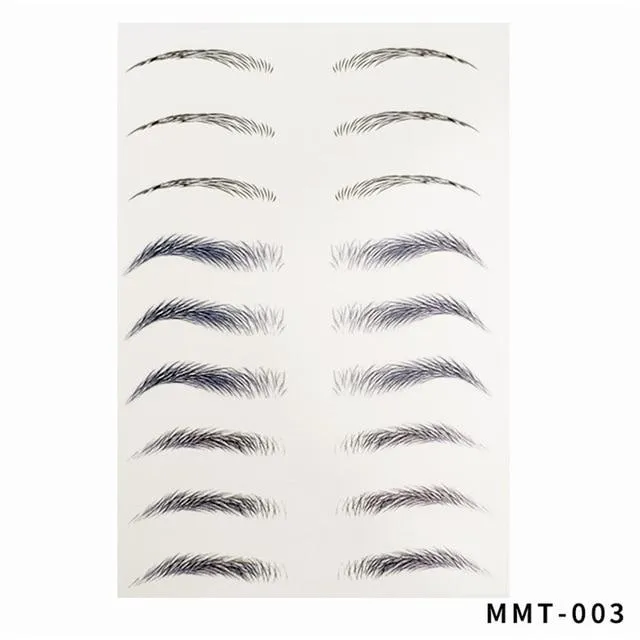 4D WATERPROOF LASTING EYEBROW TATTOO STICKER
