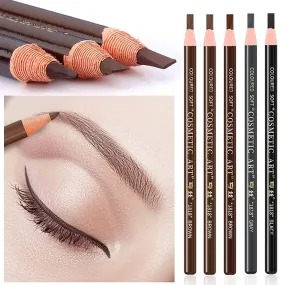 5pcs Professional Microblading Waterproof Tint Eyebrow Pencil
