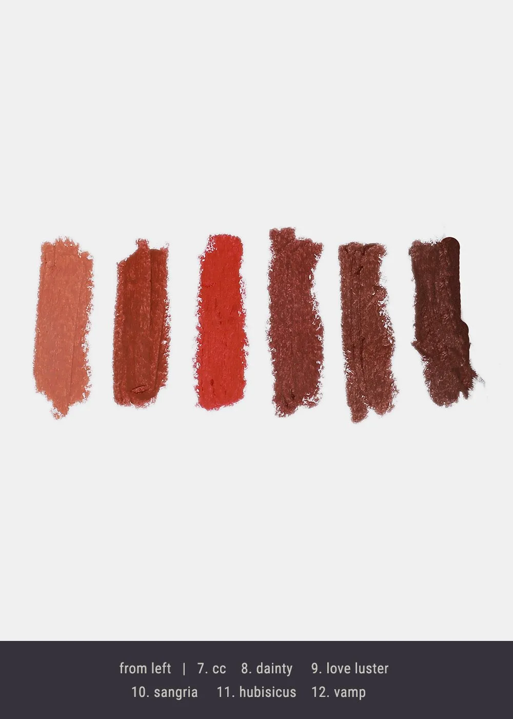 Amuse Winter Collection Matte Lipsticks