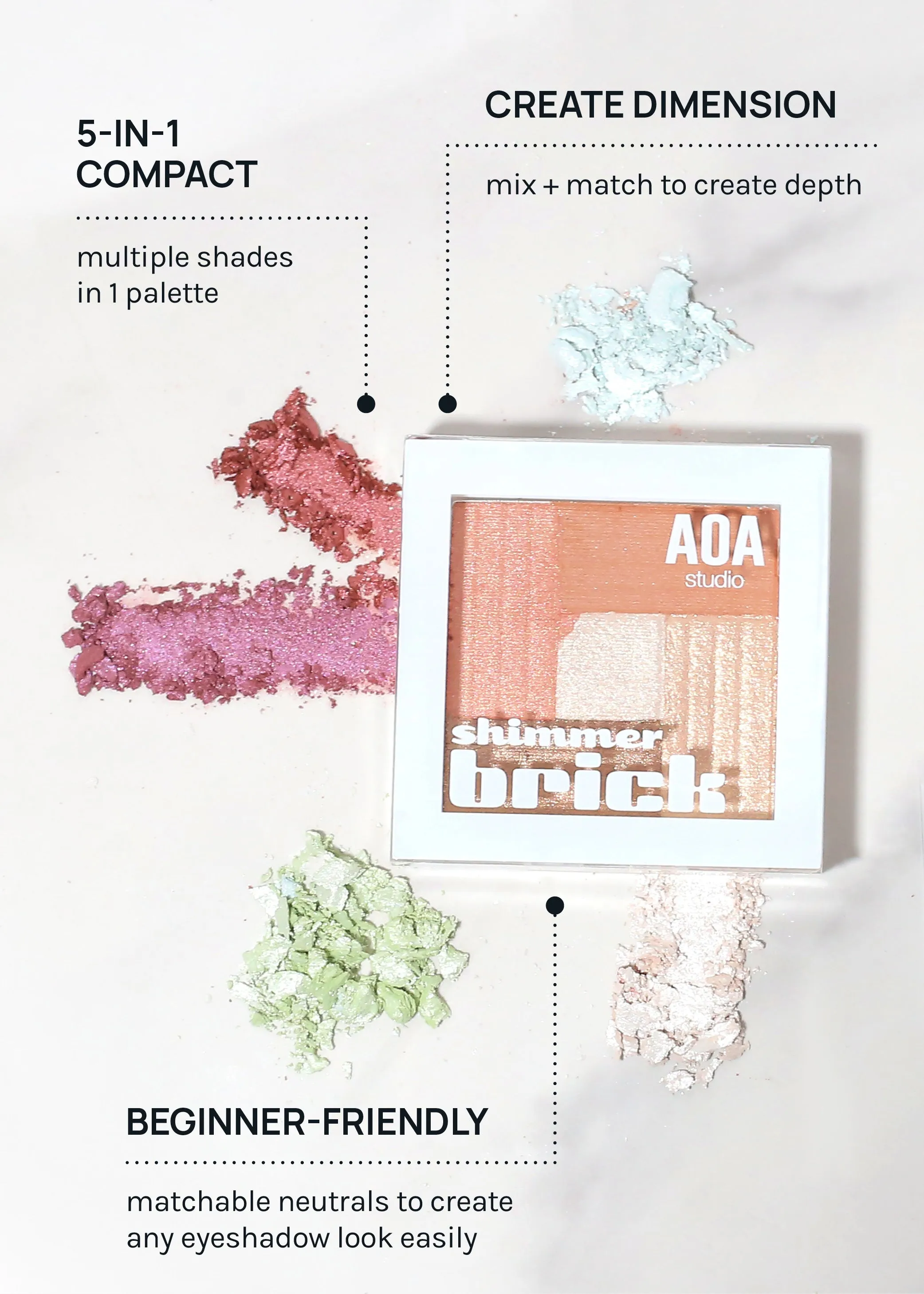AOA Shimmer Brick Eyeshadow