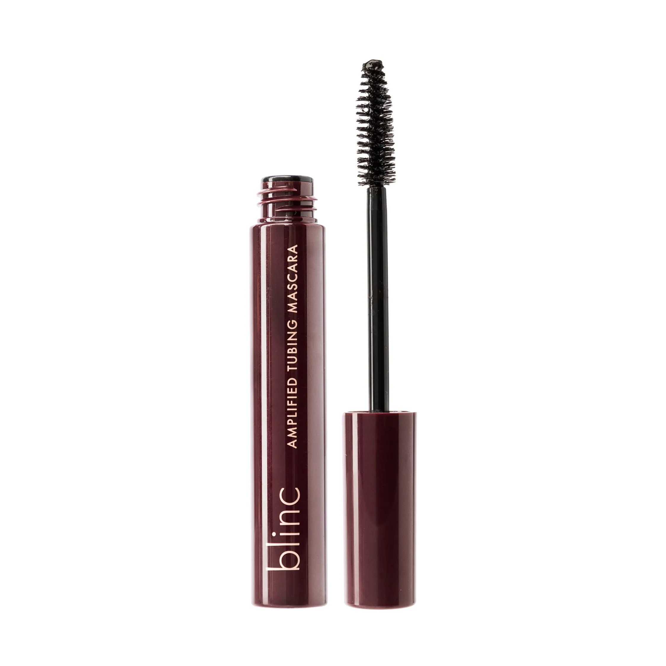 Blinc Amplified Tubing Mascara, Ultra-Longwearing Washable, Soft-Glam Volumizing, Lengthening and Defining, Gluten & Cruelty Free, Black, 9mL / 0.30 Fl. OZ