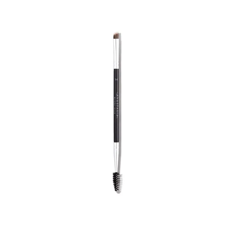 Brush 14 - Duo Brow/Eye Liner Angled Cut/Spooley