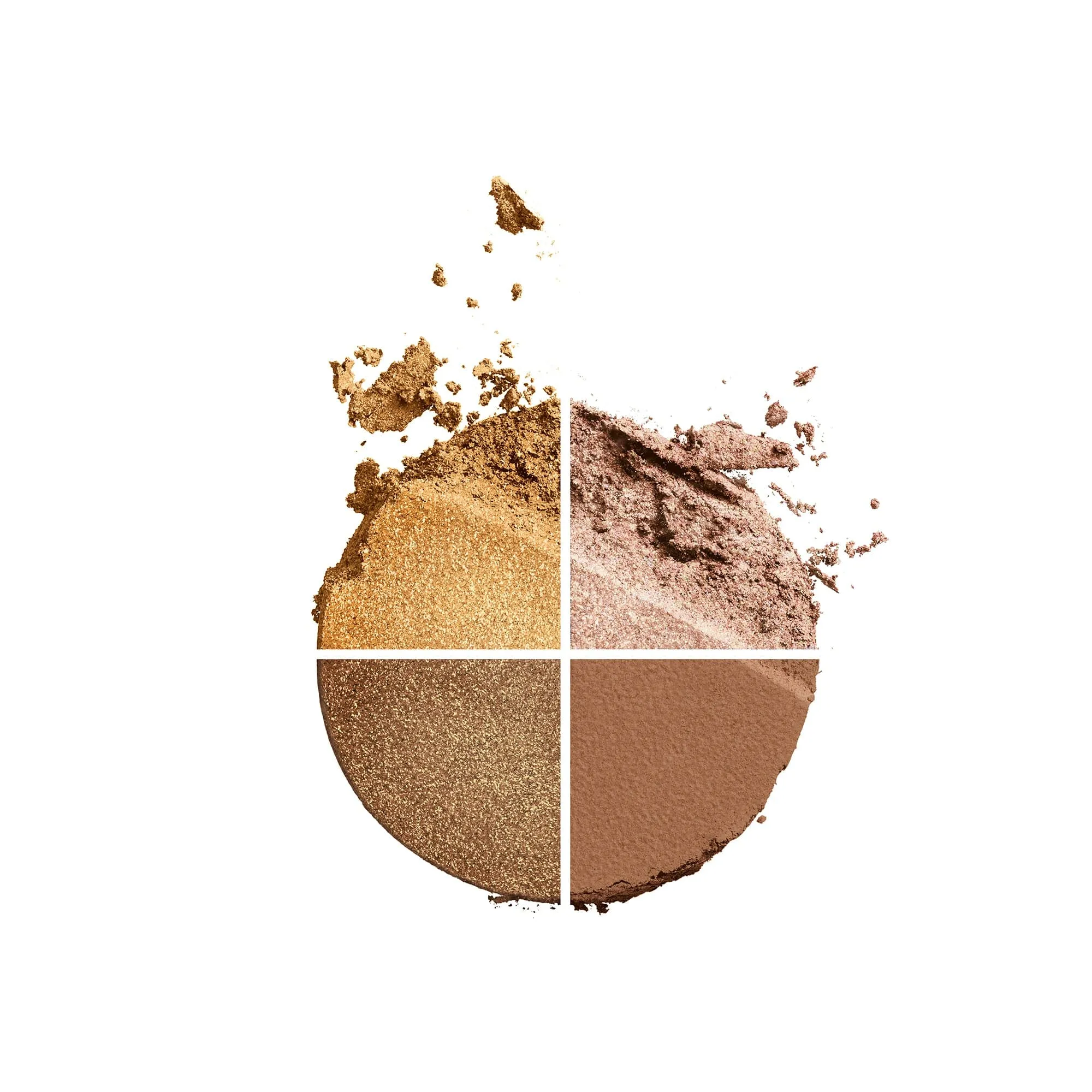 Clarins Ombre 4 Colour Eyeshadow Palette 07 Bronze Gradation