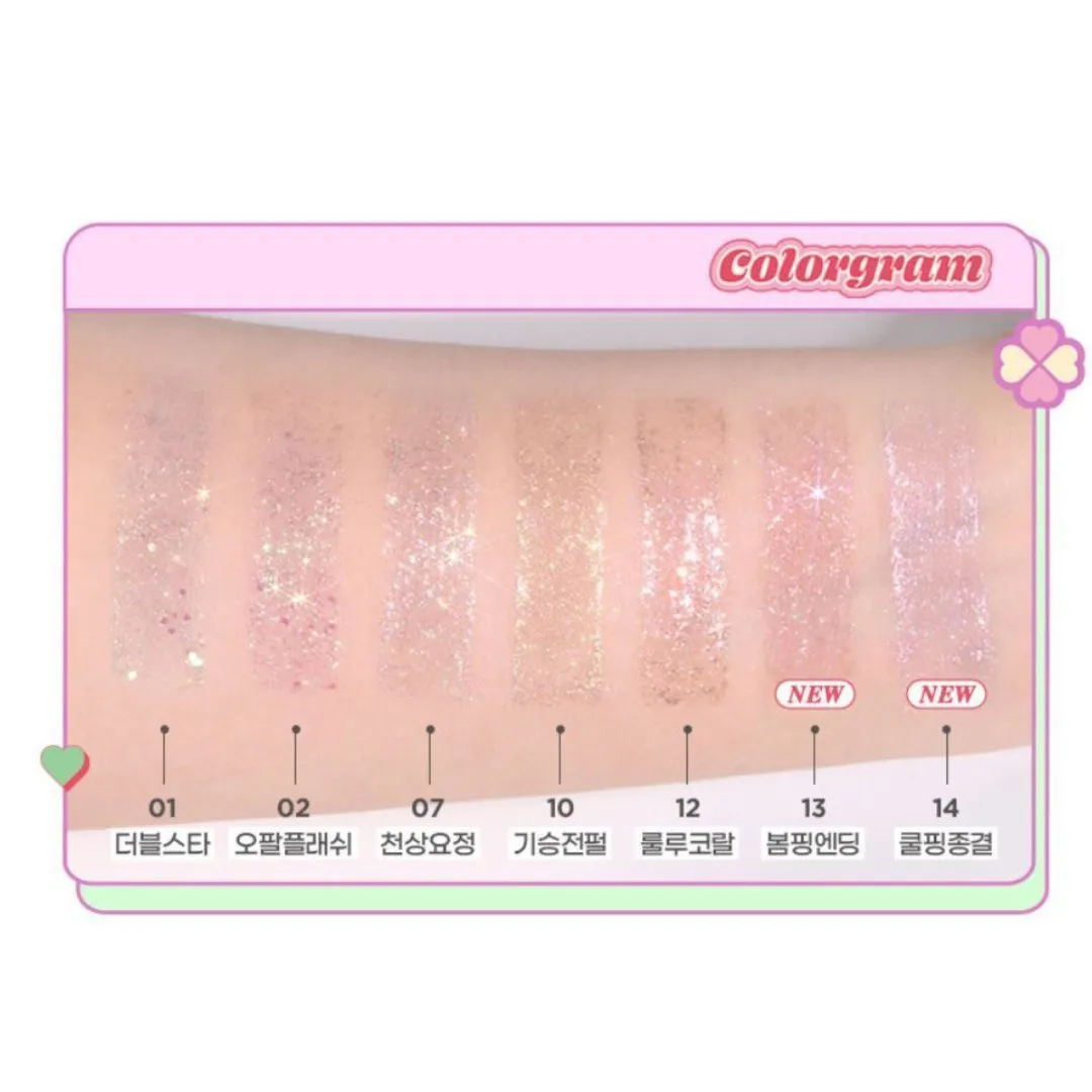 Colorgram Milk Bling Shadow (4 Colors)