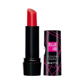 Elle 18 Color Pop Matte Lip Color, R31, Crazy Red, 4.3 g (Matte)
