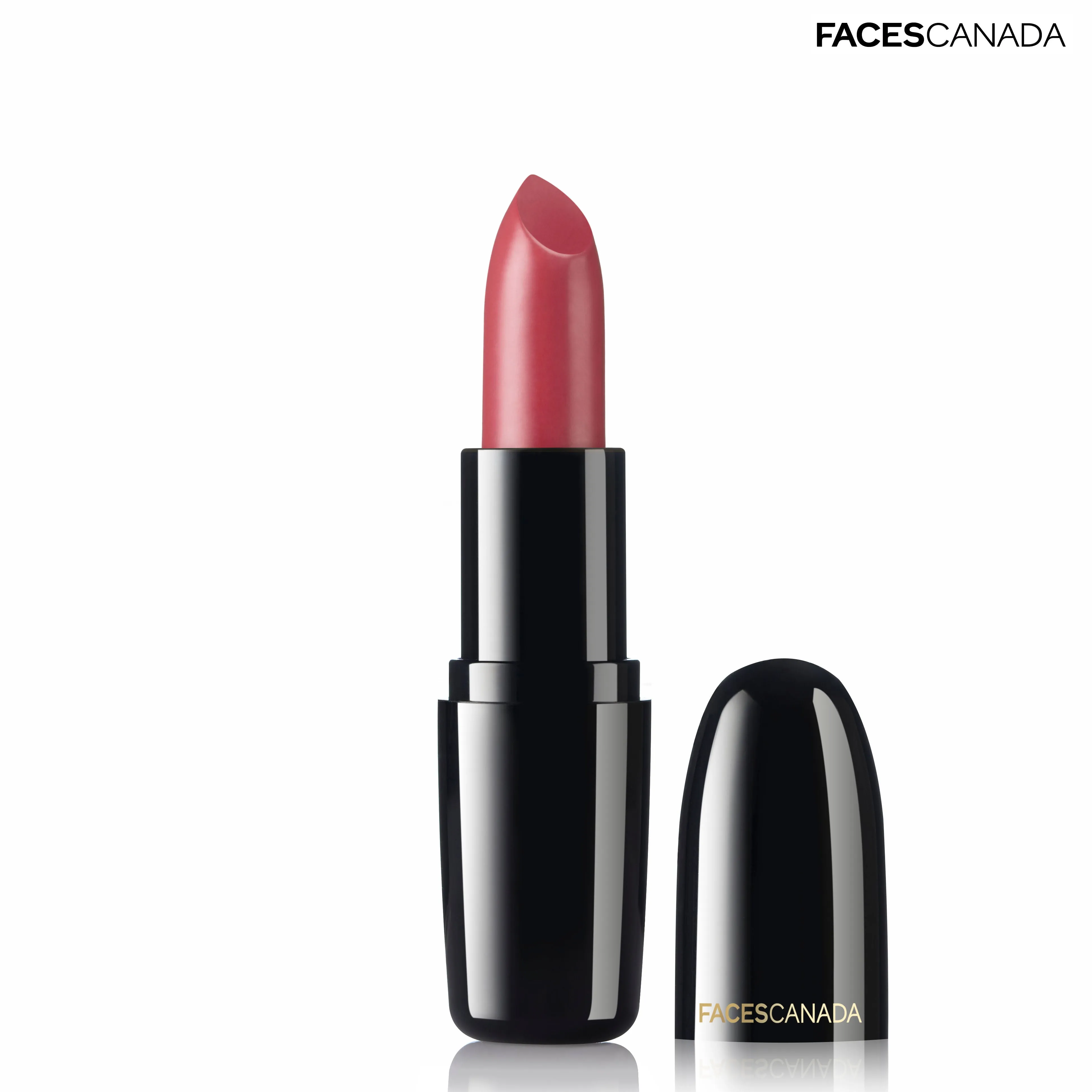 Faces Canada Weightless Creme Lipstick |Jojoba & Almond Oil | Highly pigmented | Smooth One Stroke Color | Keeps Lips Moisturized |Rock Solid 4g