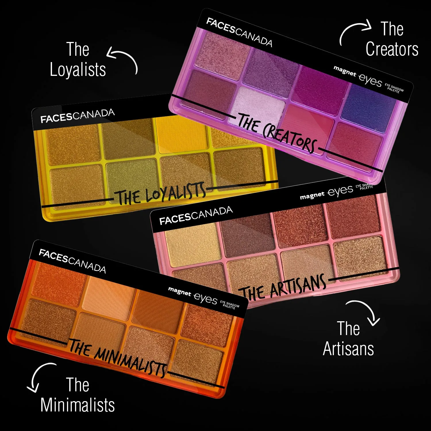 FC Magneteyes Eye Shadow Palette The Creators 6.4g