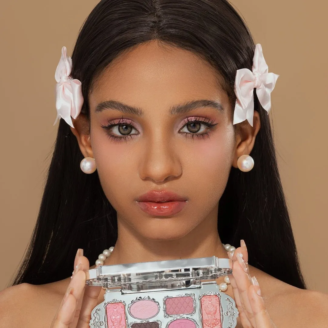 Flower Knows Swan Ballet Series Six Color Eyeshadow 03 Pink Swan