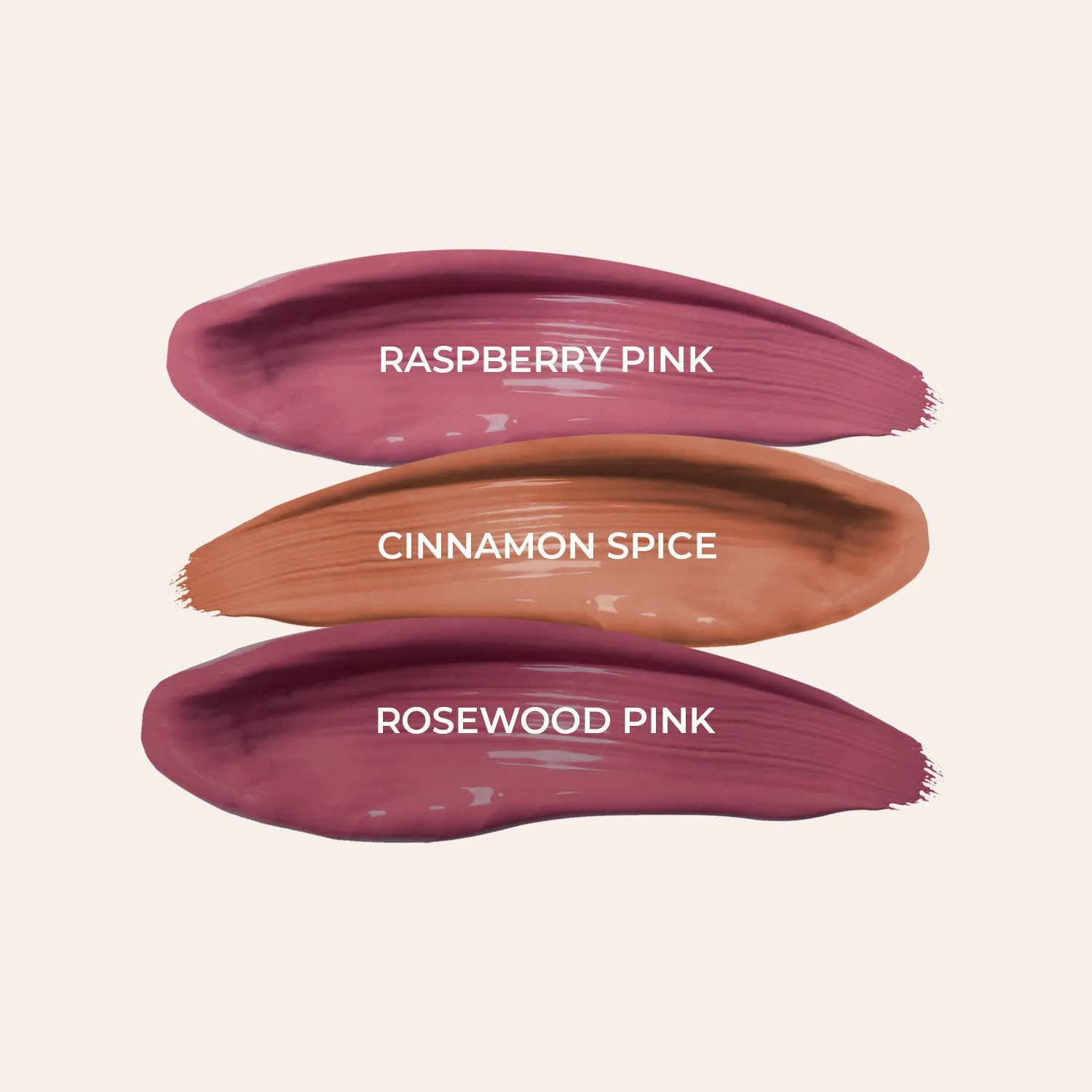 Full-Size Herb Enriched Matte Liquid Lipstick Kit - Set of 3
