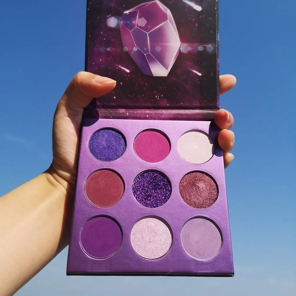 Gemstone Collection -9 Colors Shadow Palette(POWER)-Purple series