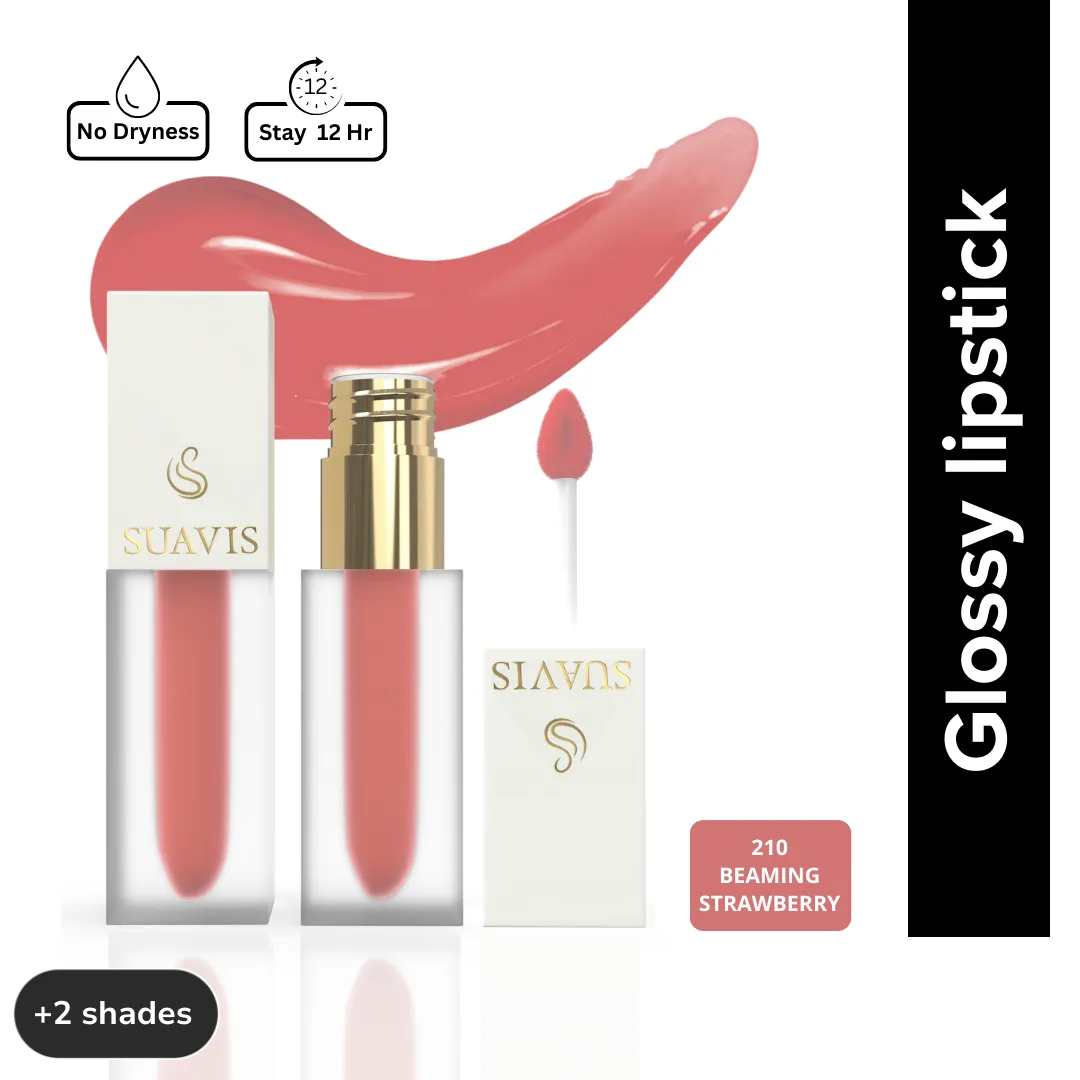 Glossy lipstick