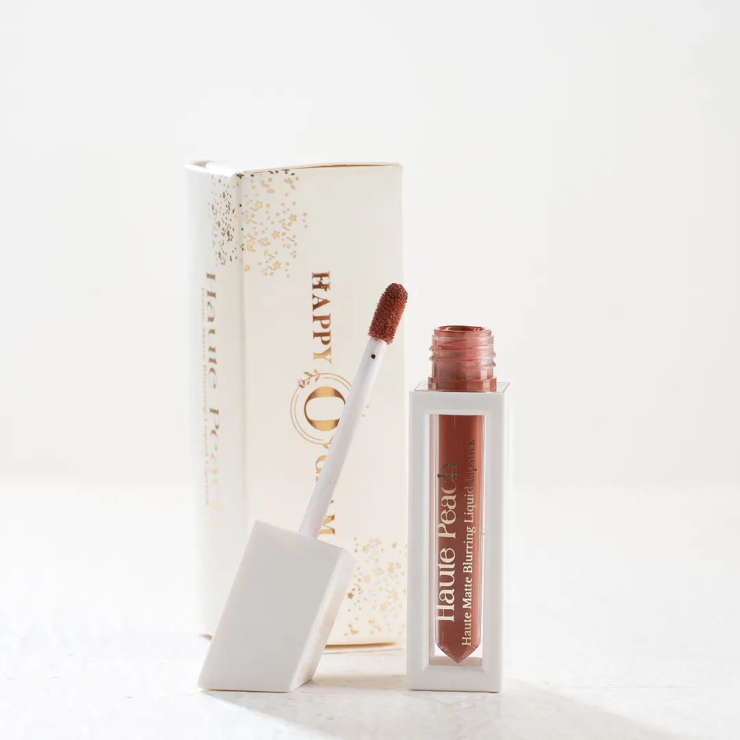 Haute Peach: Haute Matte Blurring Liquid Lipstick