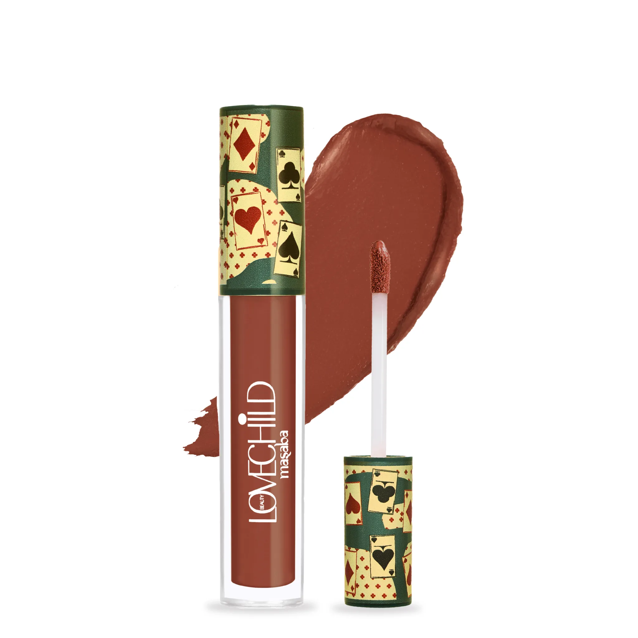Hukum- Game On! Mad-Matte Liquid Lipstick  (Brown) Transfer-proof