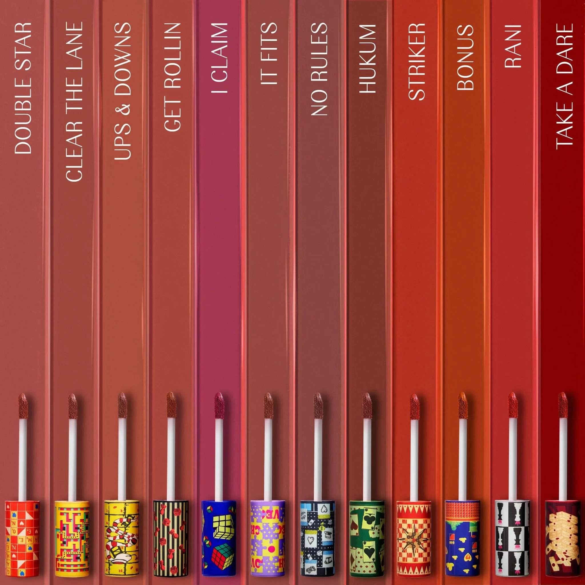 Hukum- Game On! Mad-Matte Liquid Lipstick  (Brown) Transfer-proof