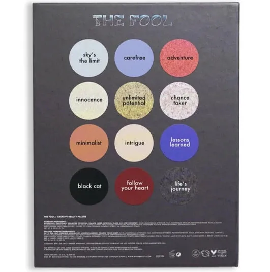 Kara The Fool Creative Beauty Eye Palette