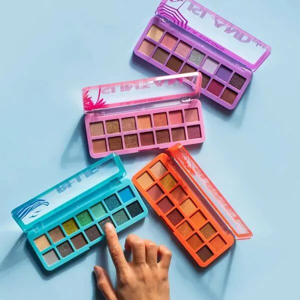 LA Colors Coastal Chill Eyeshadow Island Vibes