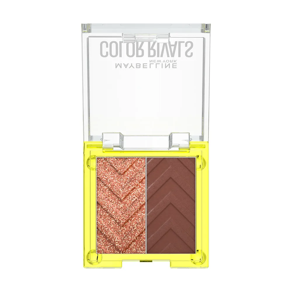Maybelline Color Rivals Shadow Longwear Duo Eyeshadow Palette: Spicy x Suave , 3g