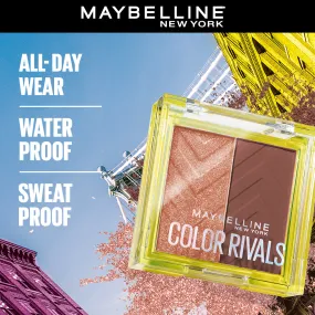 Maybelline Color Rivals Shadow Longwear Duo Eyeshadow Palette: Spicy x Suave , 3g