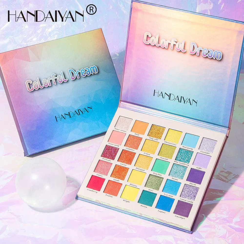 New Rainbow Glitter Eyeshade