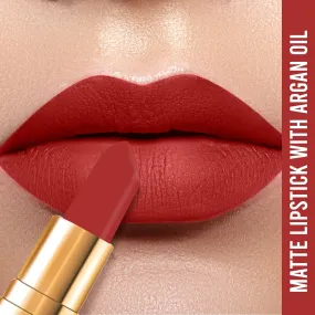 NY Bae Argan Oil Infused Matte Lipstick Runway Range Red - Passe 8 (4.5 g)