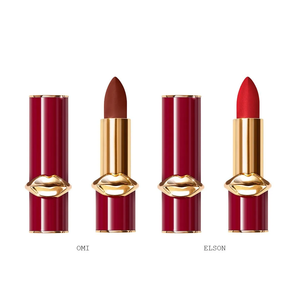 Pat McGrath Opulence MATTETRANCE™ Lipstick Duos RUBY : MatteTrance Omi   MatteTrance Elson