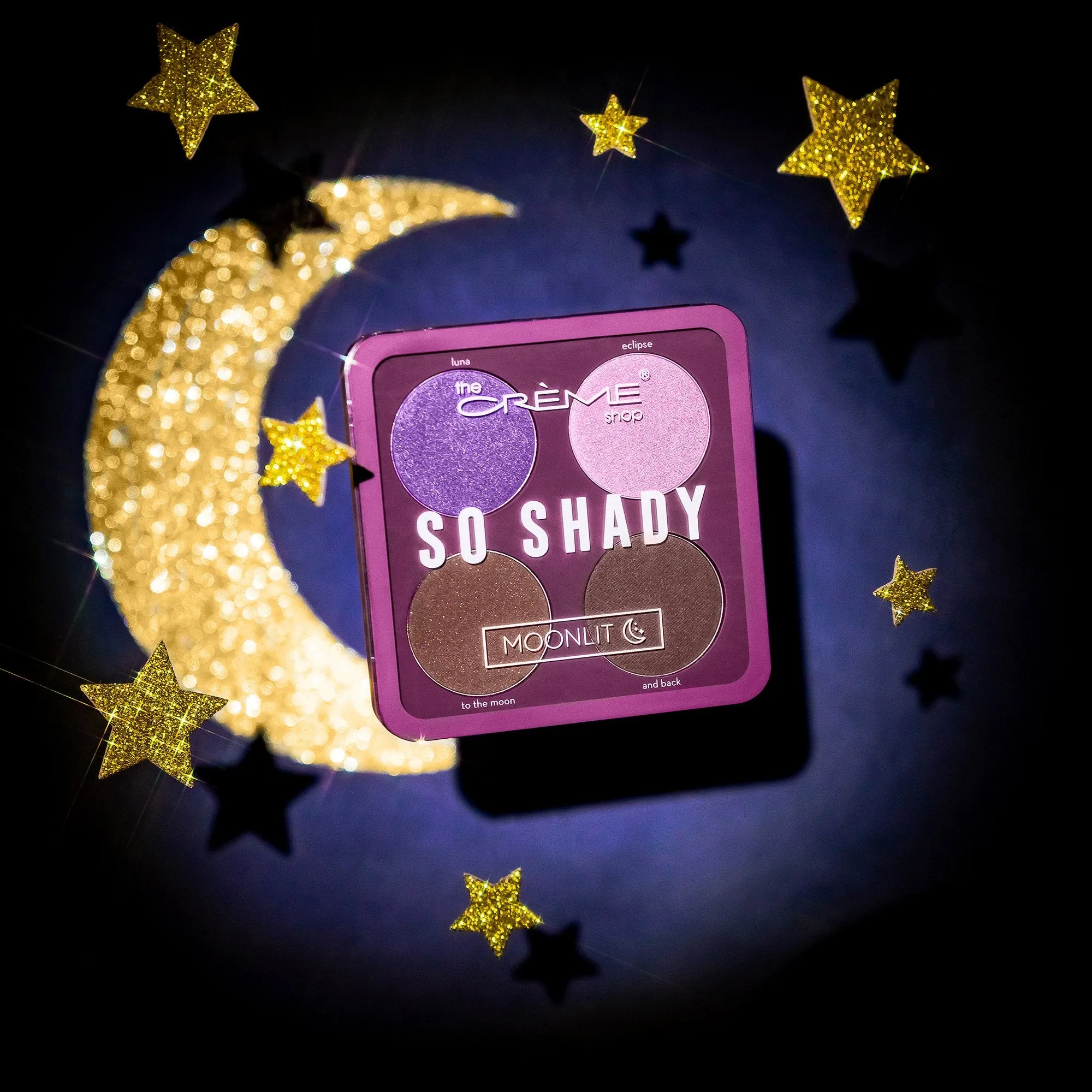 "So Shady" Eyeshadow Palette Moonlit 4 colors
