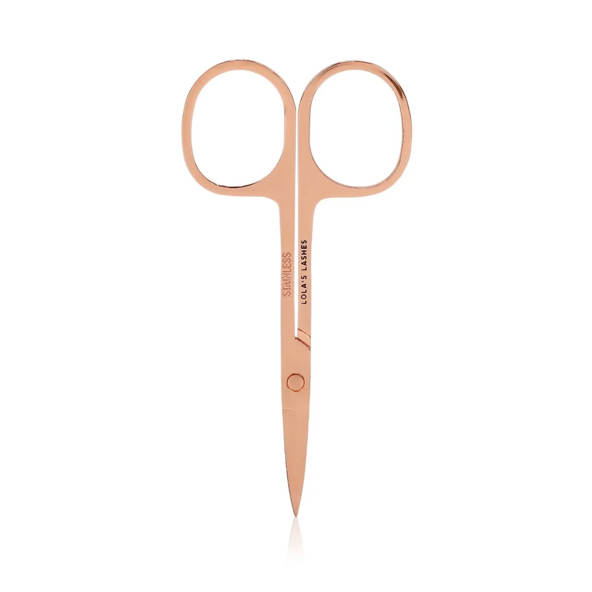Rose Gold Precision Lash & Brow Scissors