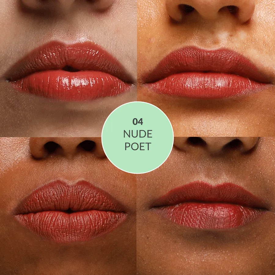 Satin Matte Lipstick Nude Poet 04