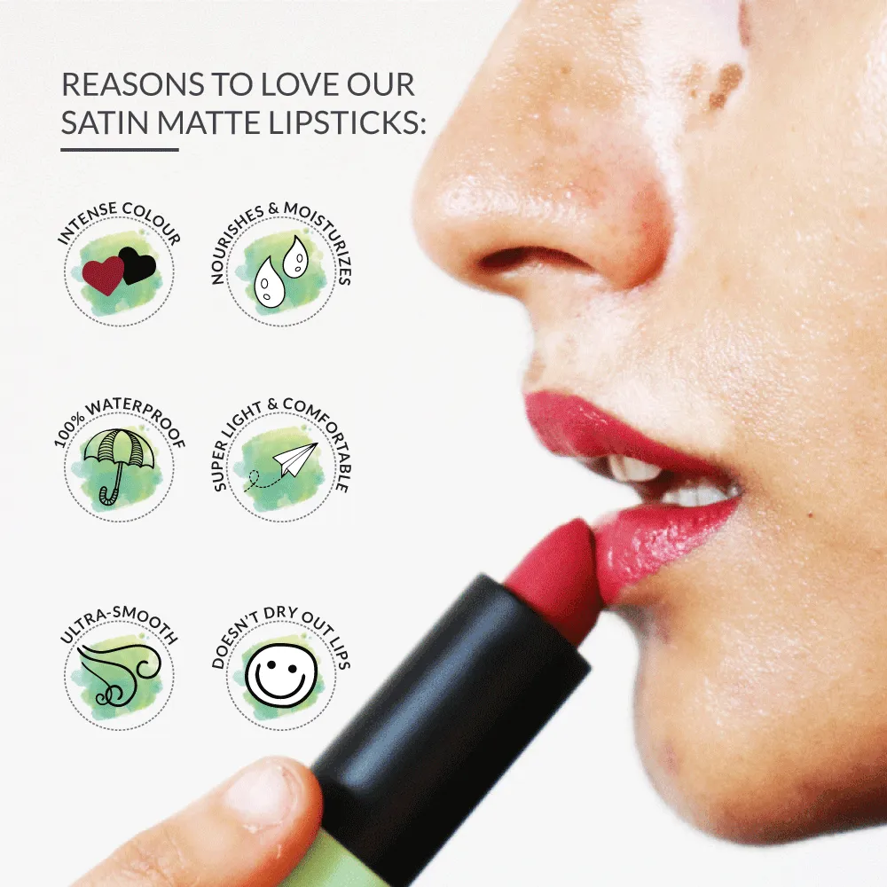 Satin Matte Lipstick Nude Poet 04