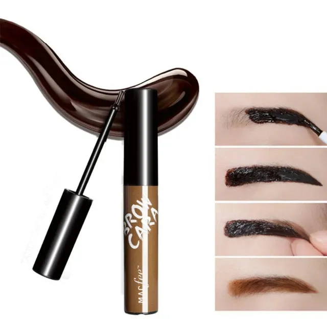 Semi-Permanent Eyebrow Cream Waterproof Longlasting No-discoloring Without Blooming Easily Create Natural Eyebrow Shaping Makeup
