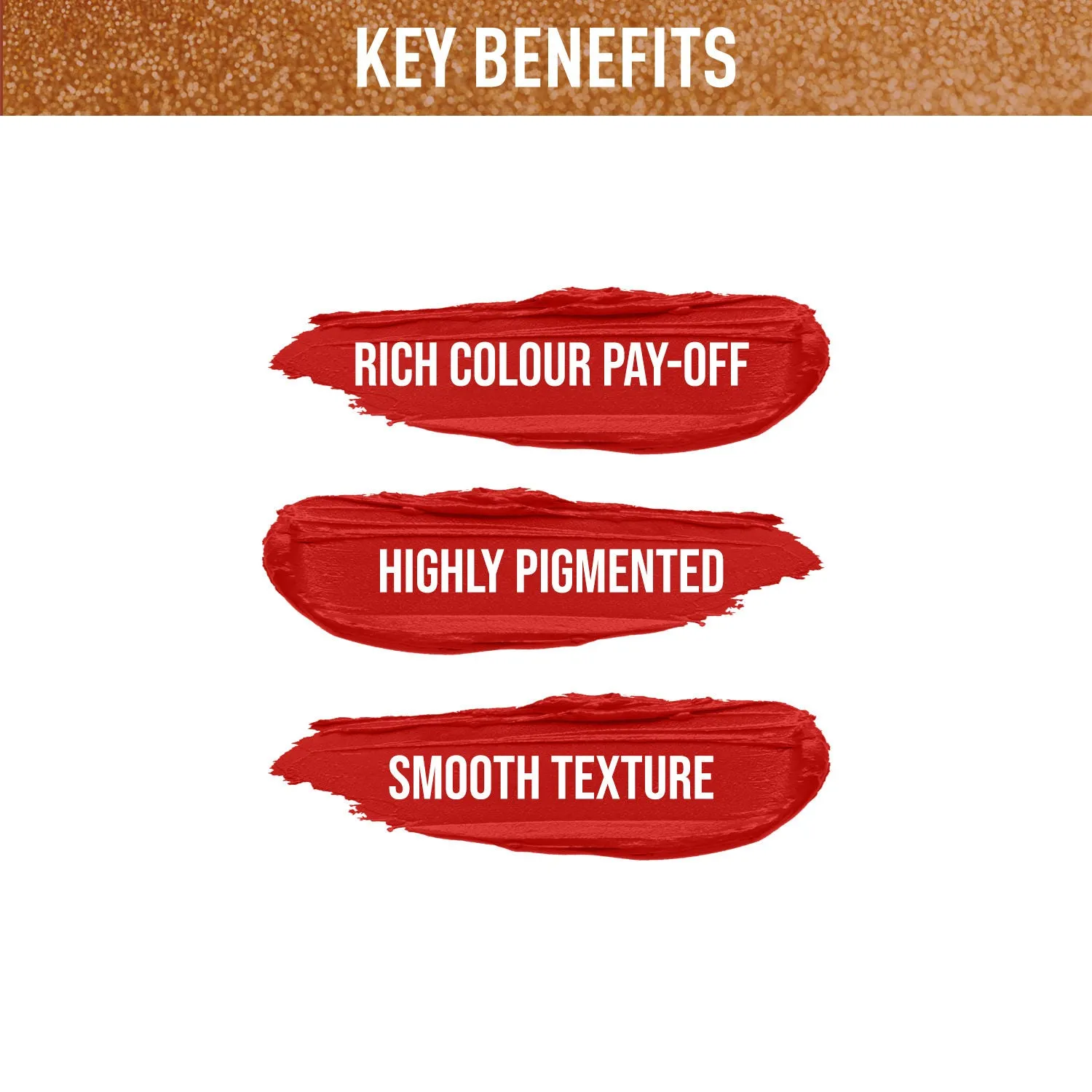 Shakti By NY Bae Creamy Matte Lipstick - Ball Change 18 (4.2 g) | Red | Bold Matte Finish | Rich Colour Payoff | Long lasting | Smooth Application | Nourishing | Cruelty & Paraben Free