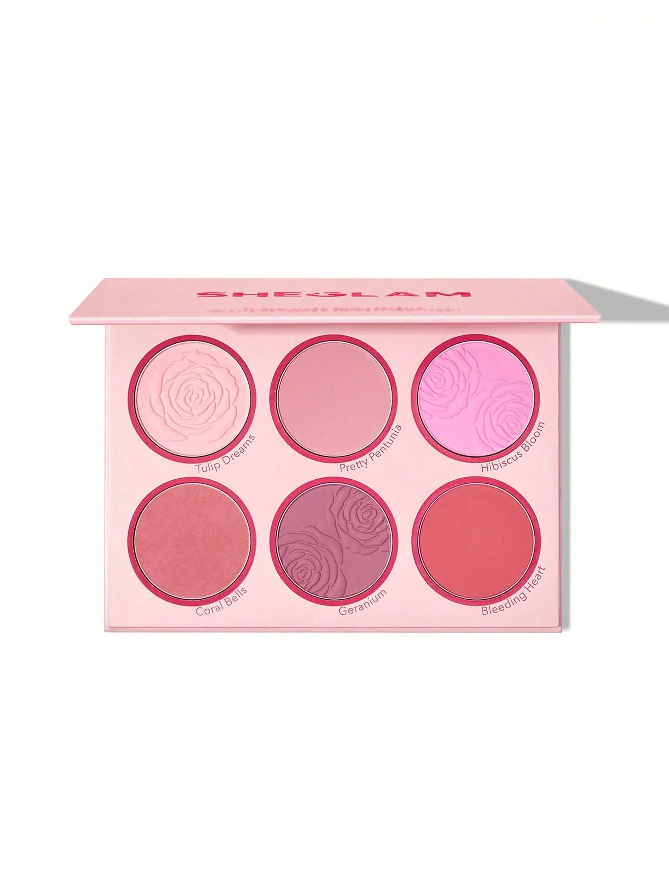 SHEGLAM Floral Flush Blush Palette 6-Color Pressed Powder