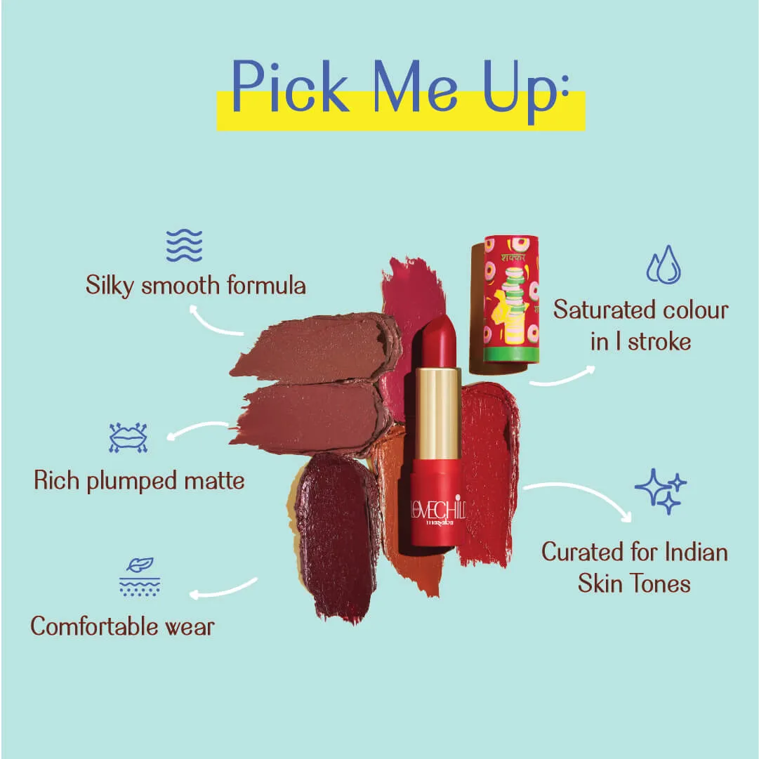 Sour-casm- Luxe-Matte Lipstick  (Rustic Orange) Velvet Matte Finish