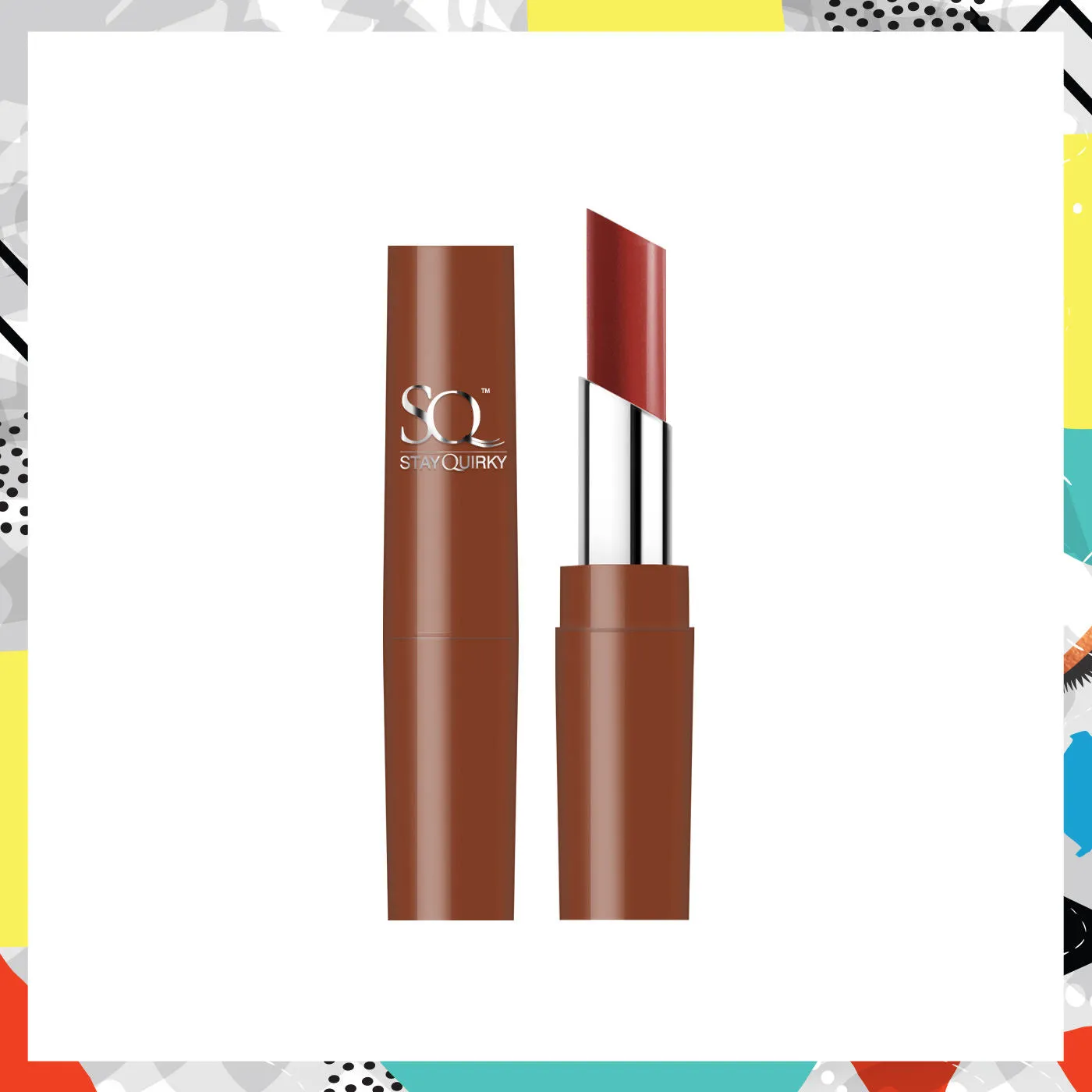 Stay Quirky Lipstick Creamy Matte With BadAss Upgrade|Long Lasting| 8hrs Stay| Highly Pigmented|Paraben Free - Red - Horny Damsel 28 (3.5 g)
