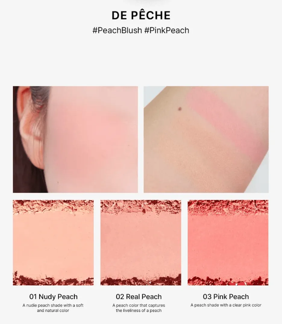 TOO COOL FOR SCHOOL Artclass By Rodin Blusher 9.5g - #De Peach
